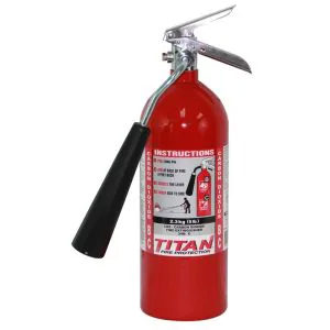 Dioxide 5lb Titan Fire Extinguisher - Carbon Dioxide 5lb Titan product image