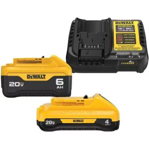 20V MAX Lithium-Ion 6.0Ah and 4.0Ah Battery & Charger product image
