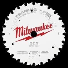 Milwaukee 6 1/2" 24T Framing Circular Saw Blade product image