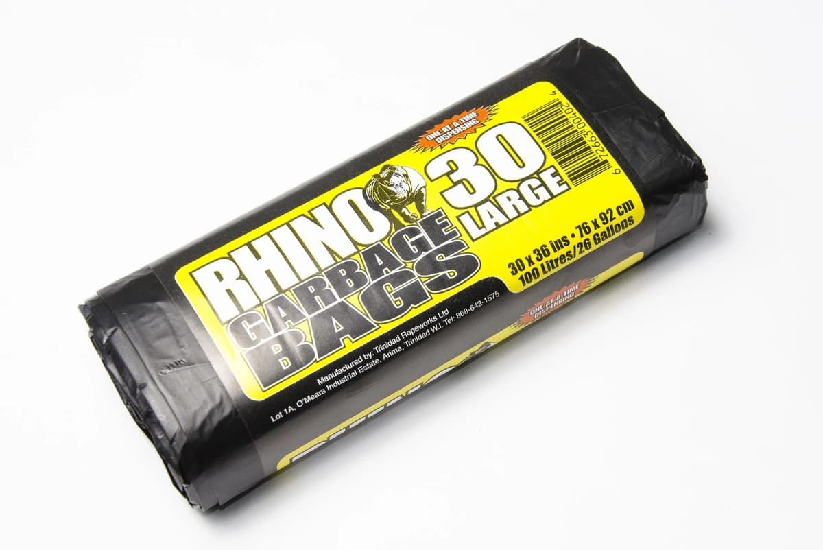Garbage Bags - Rhino Large Rolls 30x36 (12 rolls of 30bags/case) product image