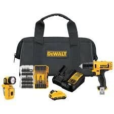 Dewalt 12V Max Tool Combo Kit (3/8" Drill, worklight & Screwdriving Set) product image