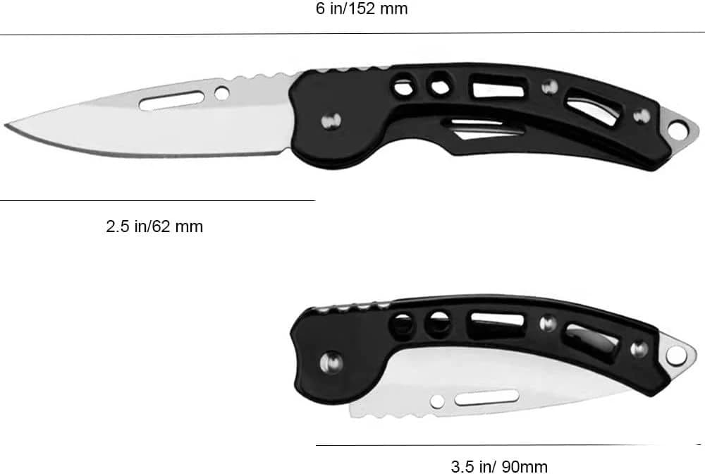 WWZJ Pocket Folding Knife with Deep Carry Pocket Clip product image
