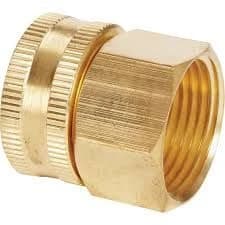 Best Garden Brass Swivel Hose Connector 3/4" FHT x 3/4" FPT product image