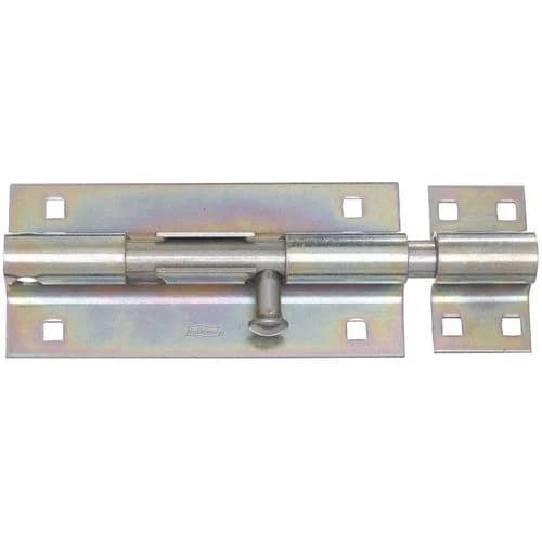 National Hardware 8" Extra Heavy Barrel Bolt in Zinc plated product image