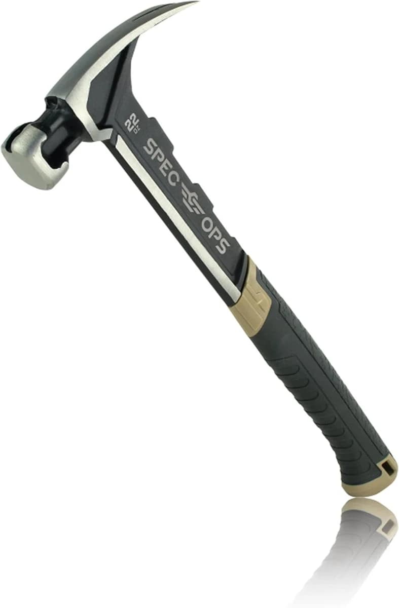Spec Ops 22oz Smooth Face Framing Rip Claw Hammer Steel Handle product image