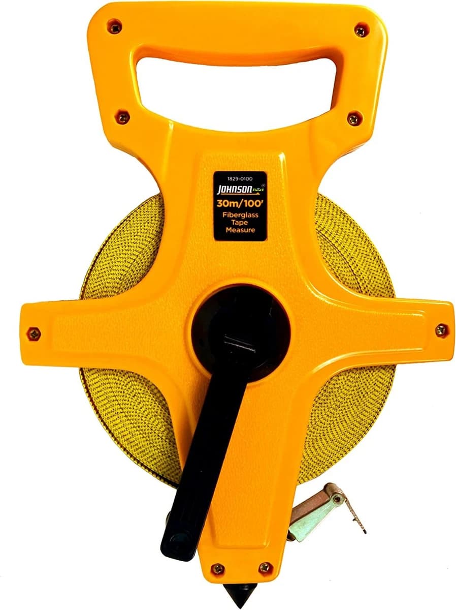 Johnson Metric/Inch Fiberglass Long Tape 30m/100' product image