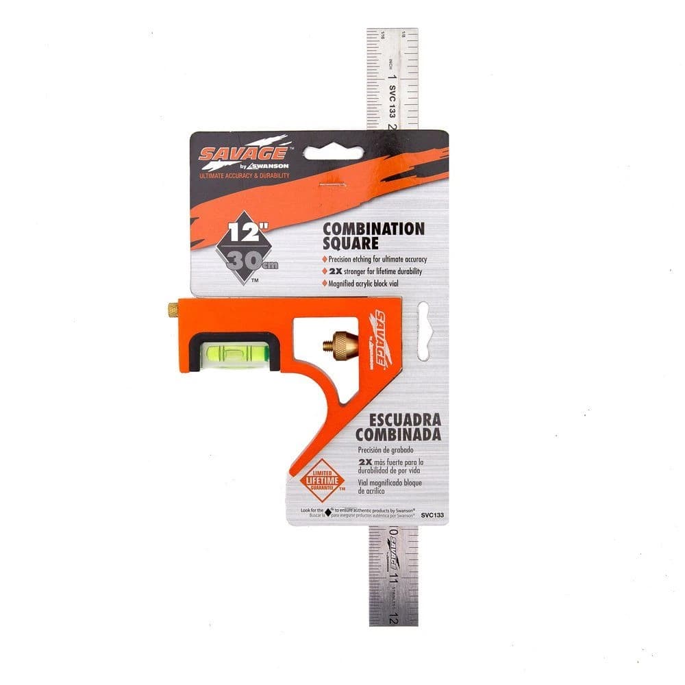 Swanson 12" Savage Combination Square product image