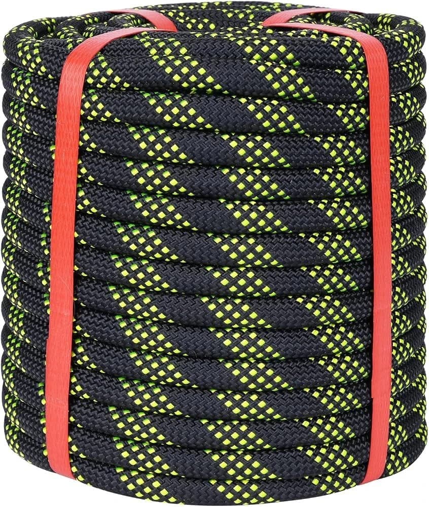 Lopevex 1/2" Static Climbing Rope - 100' / 9000lbs / 48 Strand Polyester -Black product image