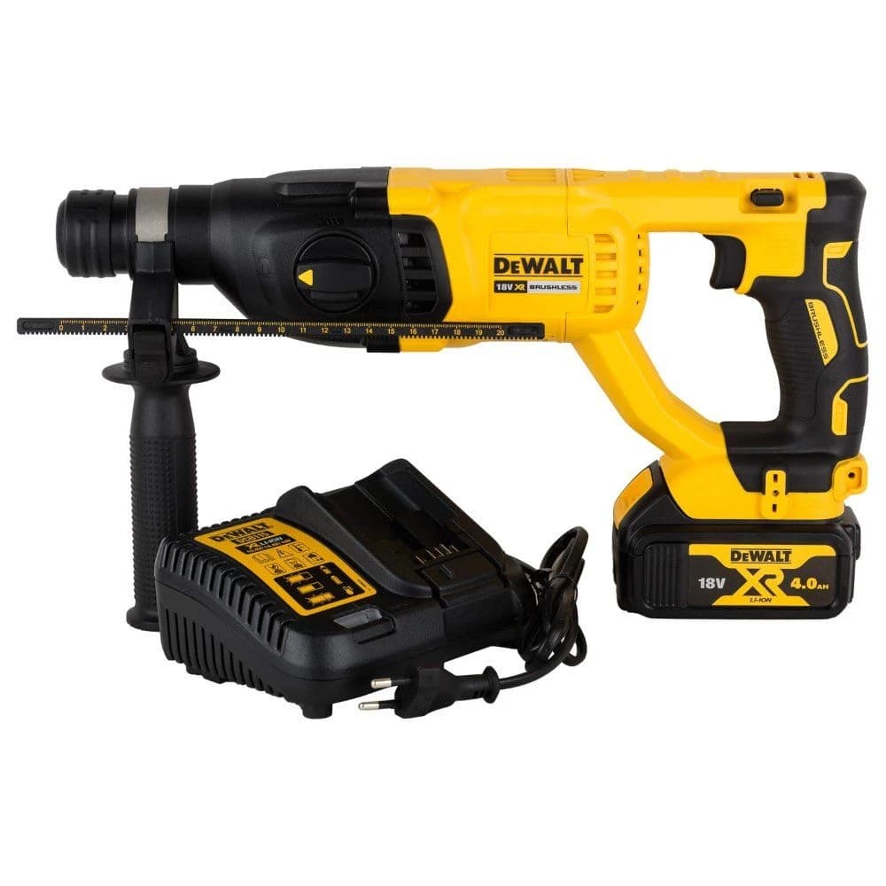 DEWALT-Drill - 1" D Handle SDS Plus Rotary Hammer 20V w/battery & charger product image