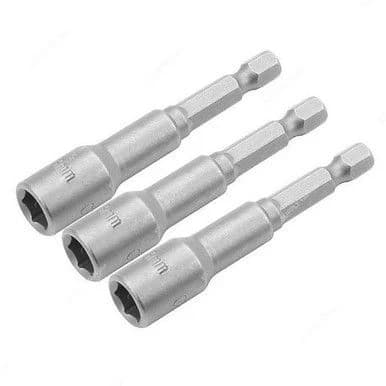 Tolsen 3pc Magnetic Nut Socket Set (77858) product image