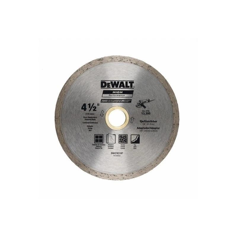 Dewalt 4 1/2" Diamond Disc Continuous product image