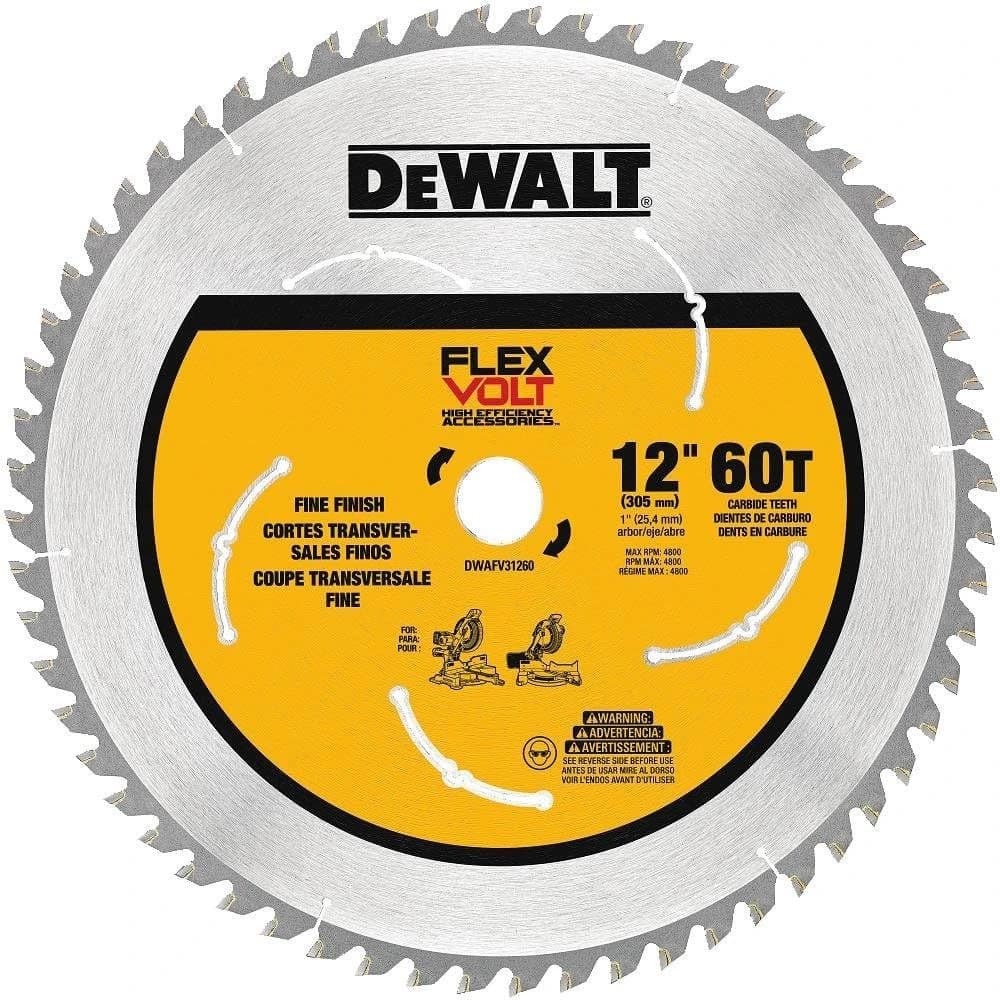 Dewalt 12" 60T Miter saw Blade product image