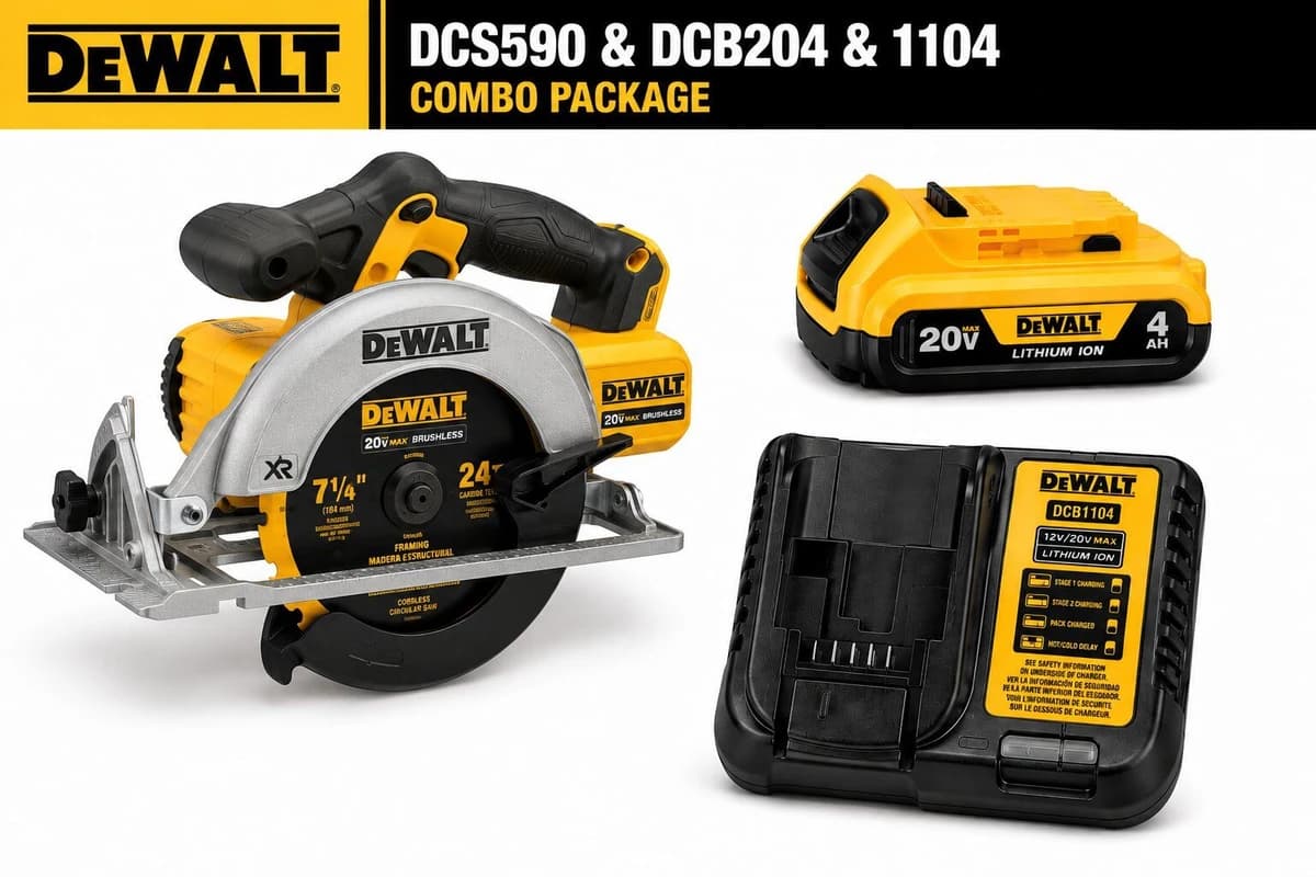 Dewalt 20V Max XR Brushless 7 1/4" Circular Saw w/4.0Ah Battery & Charger product image