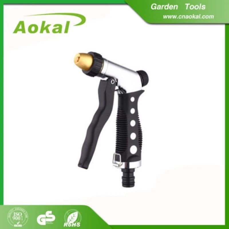Adjustable Spray Hose Nozzle Silver & Black product image