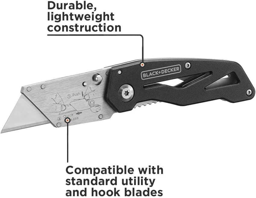 Black & Decker Utility Knife, Folding product image