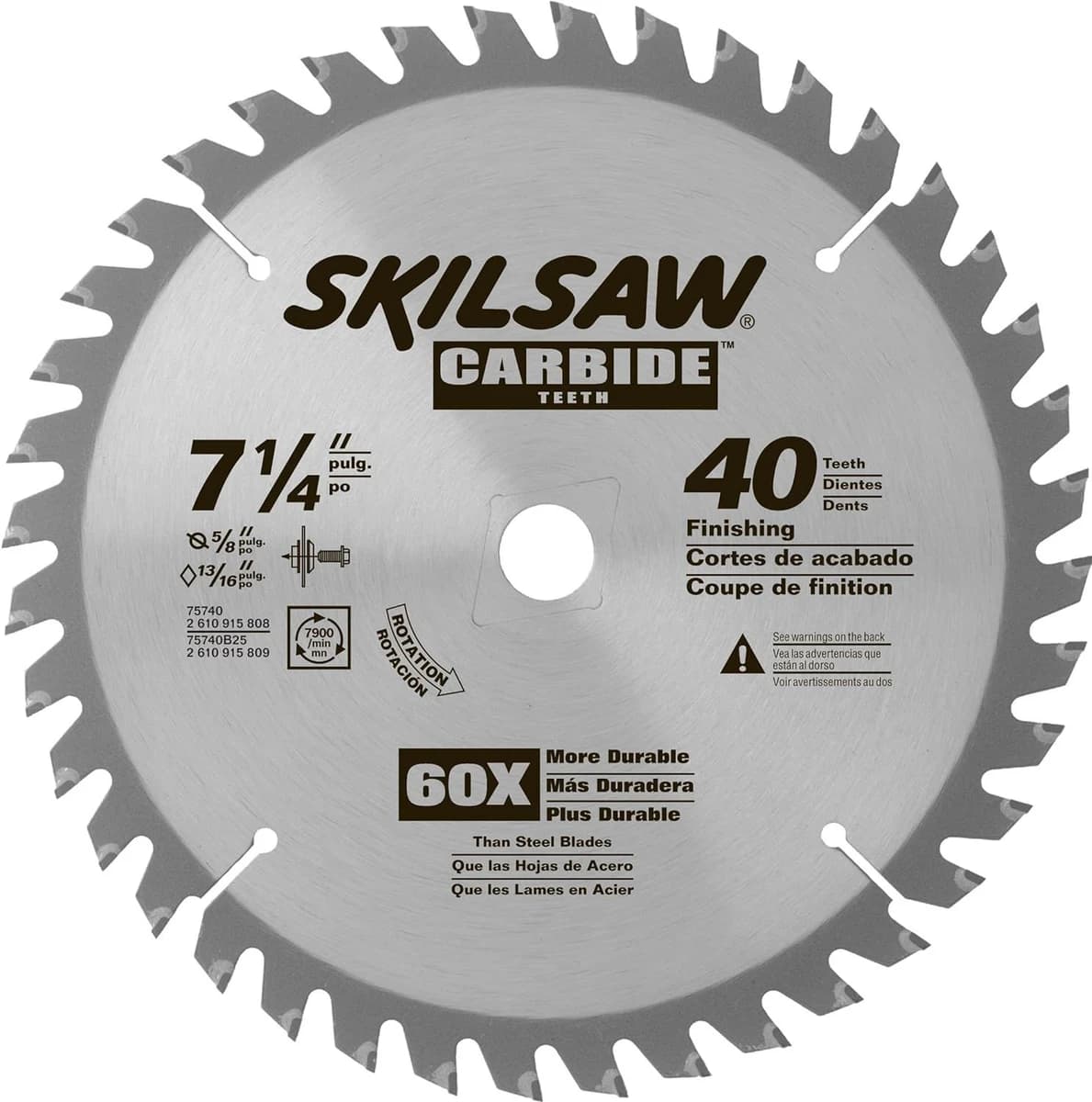 Skil 7 1/4" Circular Saw Blade 40T product image