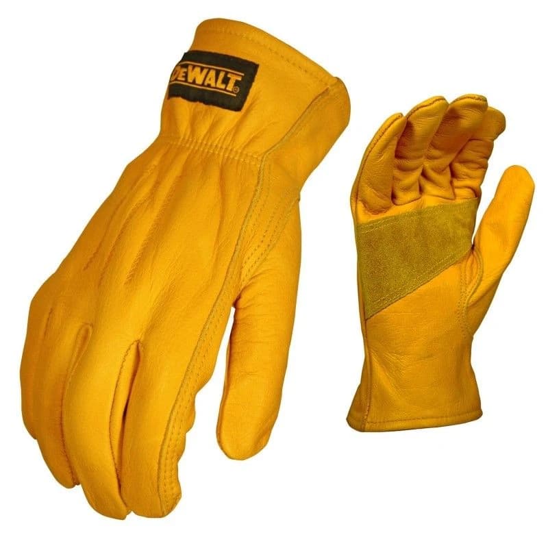 DeWalt AB-Grade Cowhide Driver Gloves with Palm Overlay, Large product image