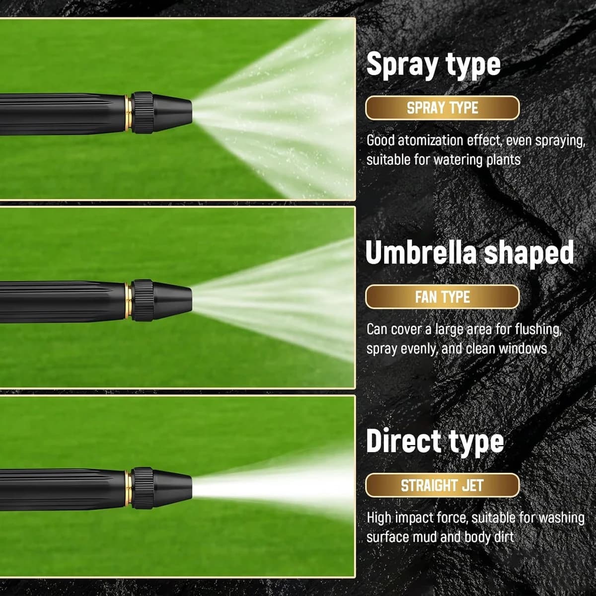 Upgrade Home High Pressure Car Wash Water Gun for Lawn, Garden & Plant Watering product image