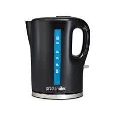 Kettle - Proctor Silex 1.7L Black Plastic Cordless Kettle Auto Shutoff product image