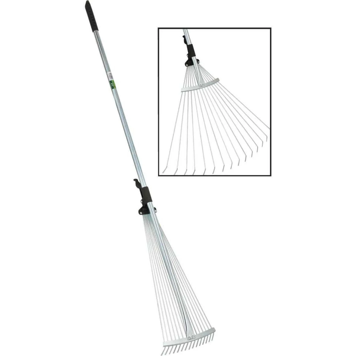 Best Garden 7" - 25" Steel Fan Rake 15 Tine product image