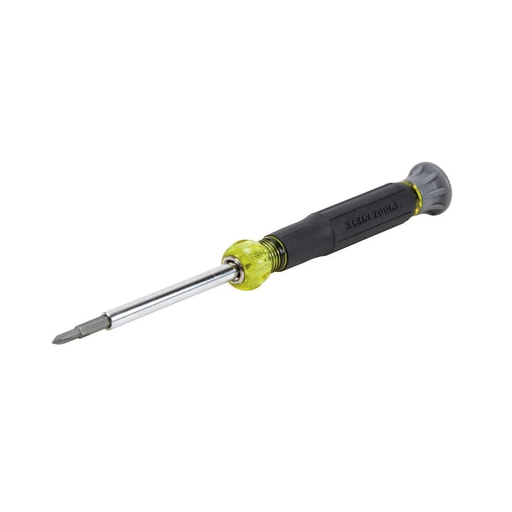 Klein Multi-Bit Electronics Screwdriver, 4-in-1, Phillips, Slotted Bits product image