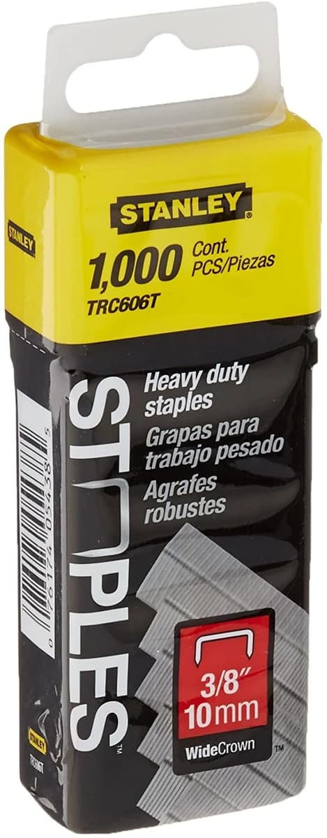 Stanley Staple Wide Crown - 3/8" (1000pcs) product image