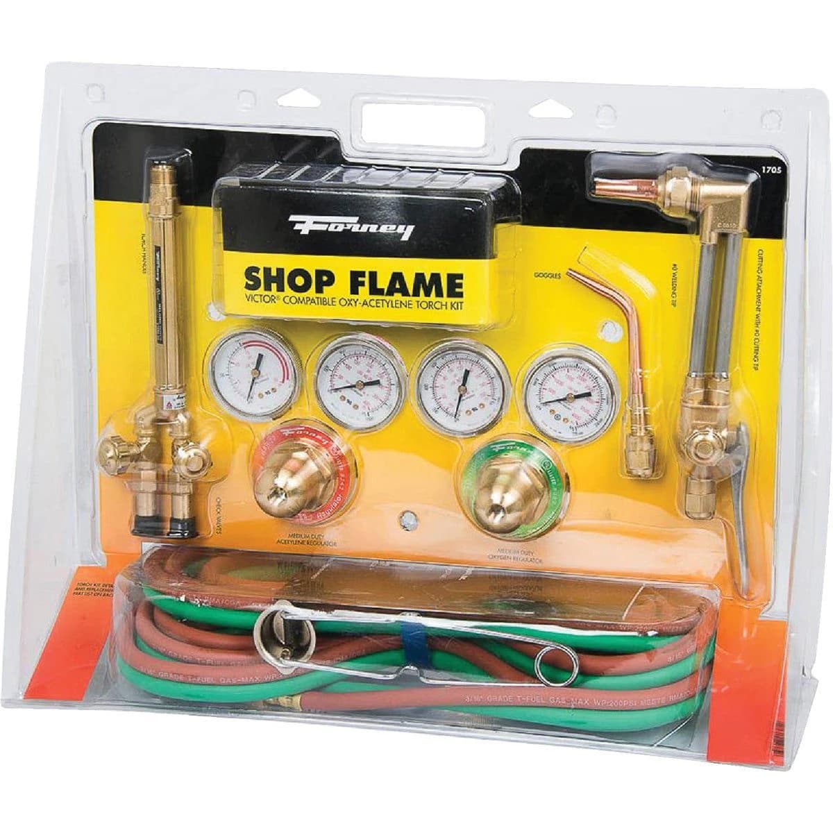 Forney Shop Flame Victor Compatible Medium-Duty Oxygen Acetylene Torch Kit product image