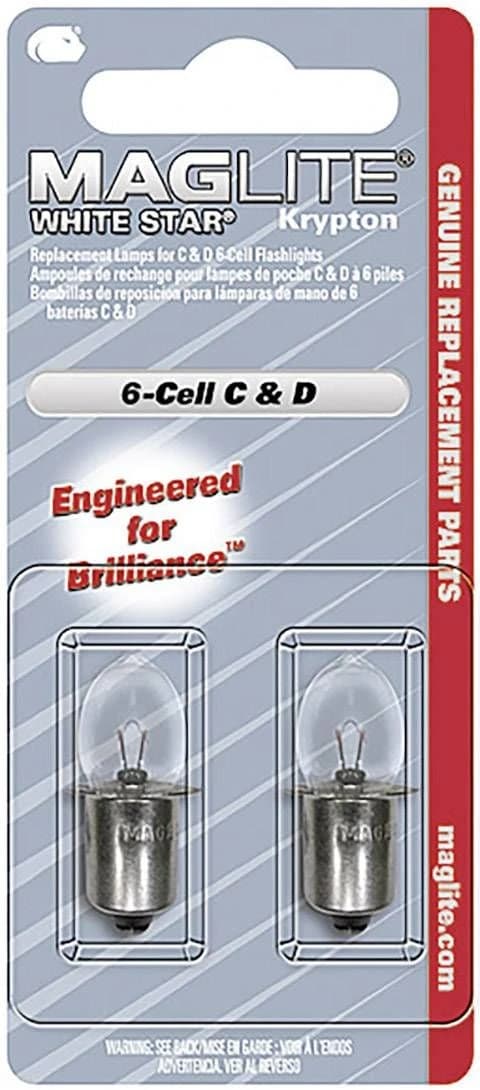 6 Cell C or D Spare Bulbs product image