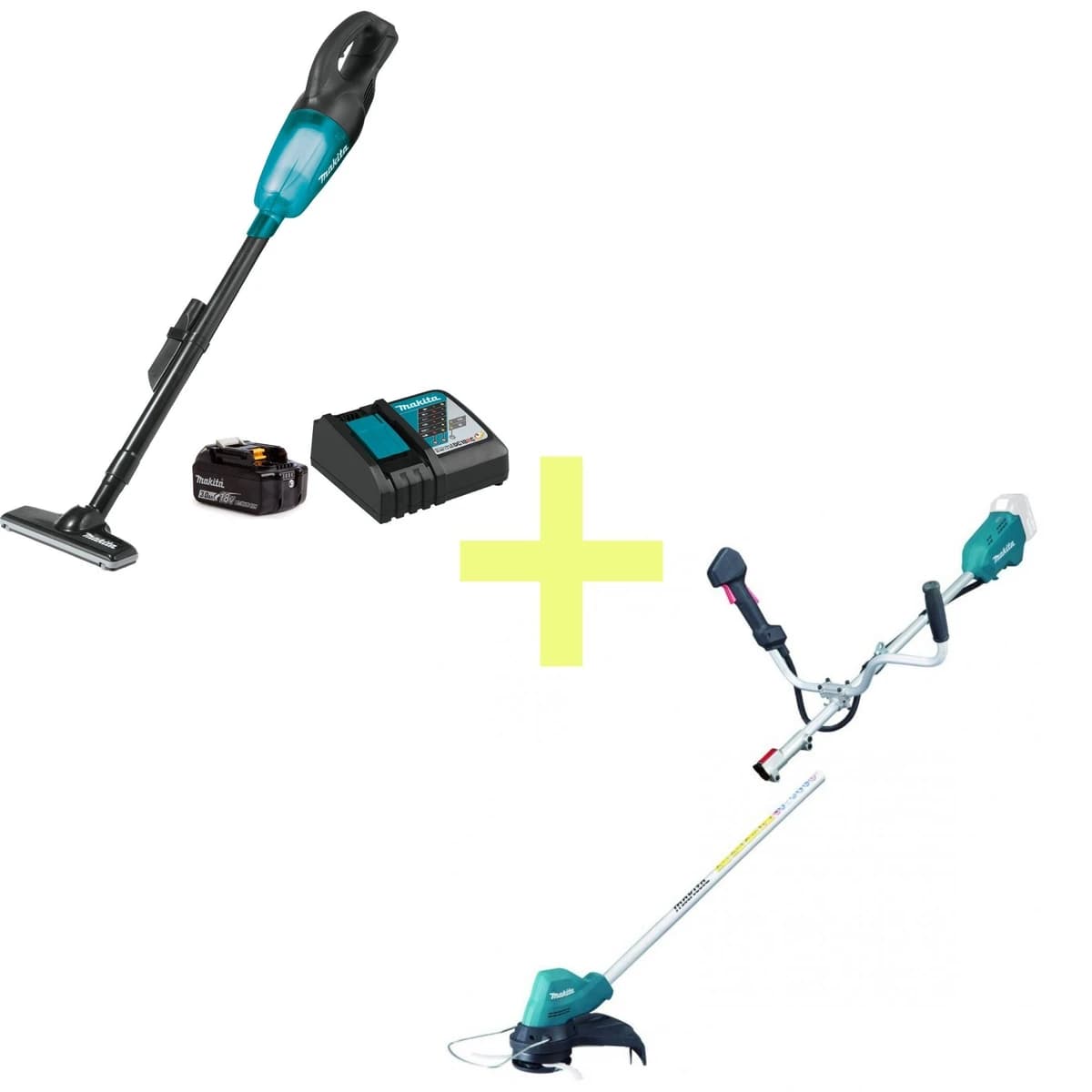 Makita 18V Grass Trimmer w/Vacuum & Nylon product image