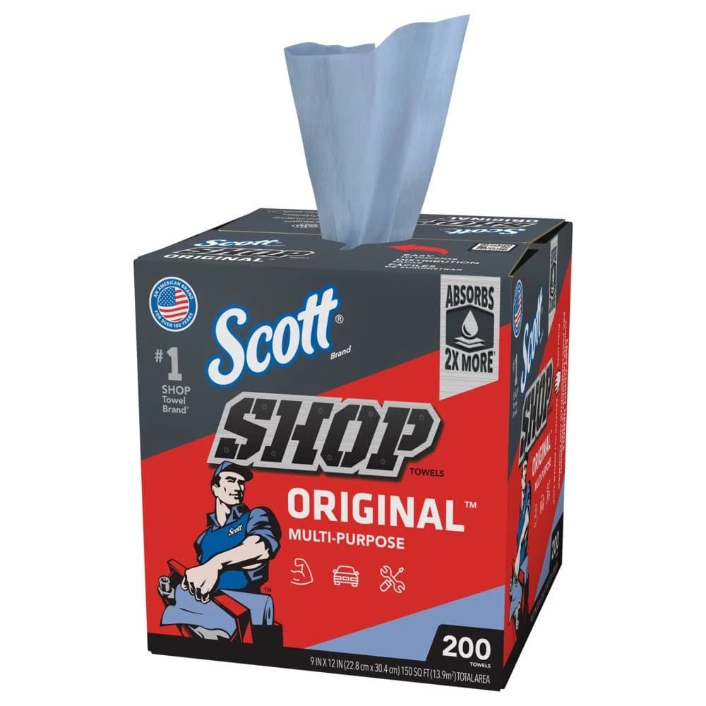 Kimberley Clark 200 CT Box Shop Towels product image