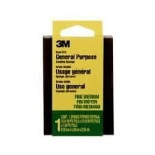 3M Sanding Sponge Dual Grit Block 3 3/4" x 2 5/8" x 1" Fine/Medium product image