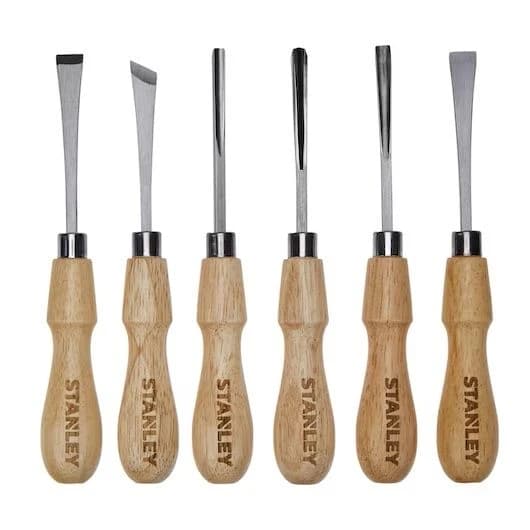 Stanley 6 pc Wood Carving Tool Set product image