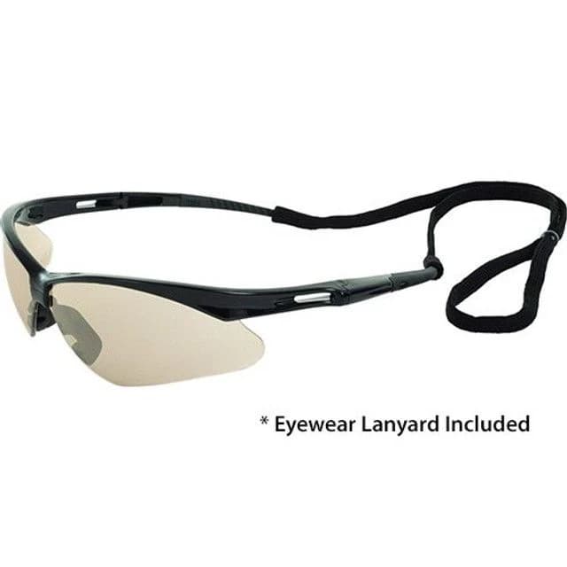 Octane Indoor Outdoor Mirror Lens Black Temples Safety Glasses product image