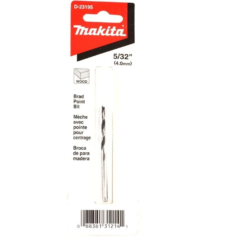 Makita Wood Drill Bits 5/32" x 3"-MAKITA product image