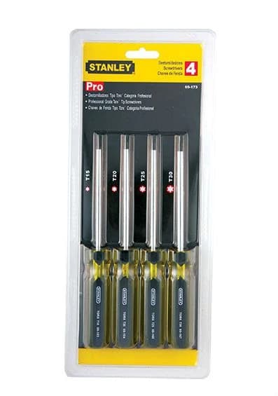Stanley - Set Torx Screwdriver Set 4 Pcs Pro product image