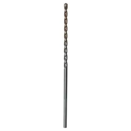 Milwaukee Carbide-Tipped Masonry Drill Bits, 3/16 in Diameter, 4 in Working Length, 6 in Overall, 2-Pack product image