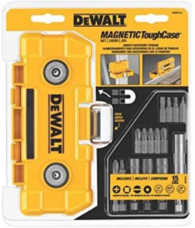 Dewalt 15Pc Magnetic Tough Driver Set Case product image