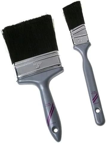 Linzer 2pc Polyester Paint Brush Set (1/2" Angular & 4") product image