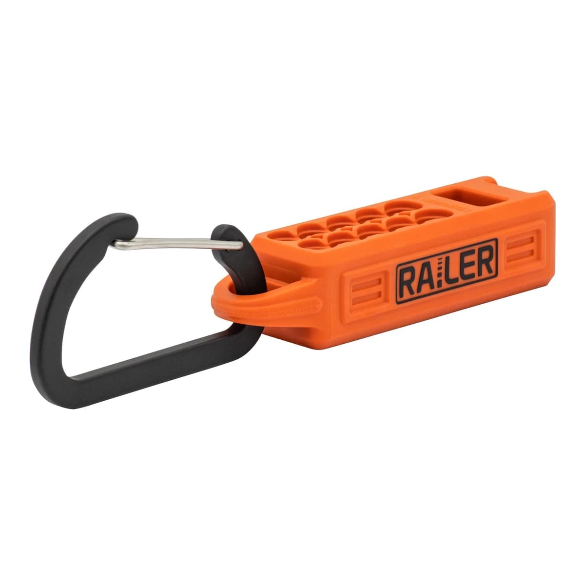 Railer 10-Hole Magnetizer Bitrail Orange w/Carabiner product image