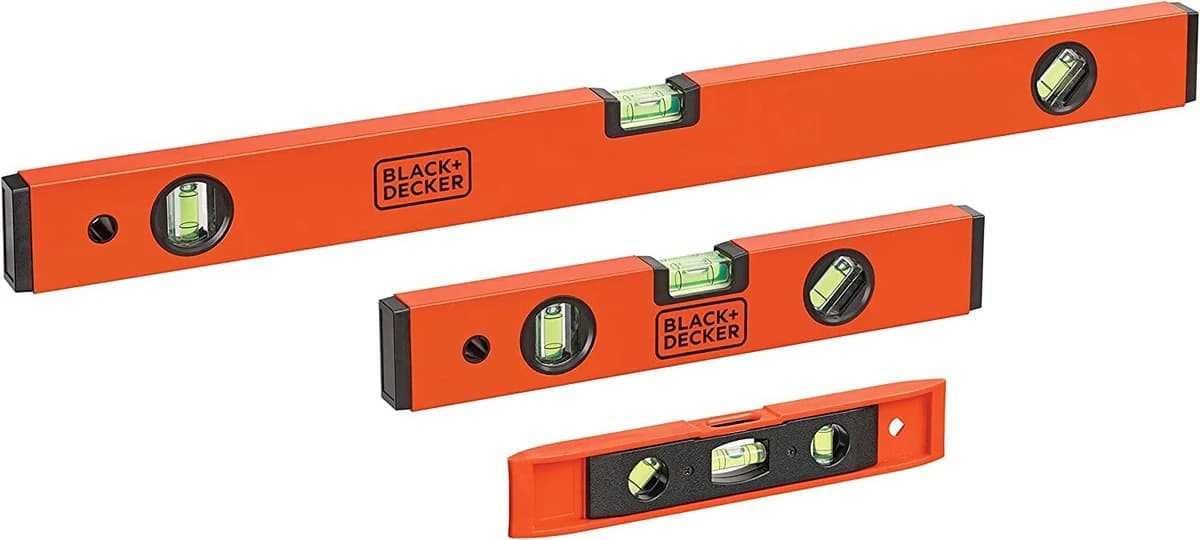 Black & Decker 3pc Level Set 9", 12" & 24" product image