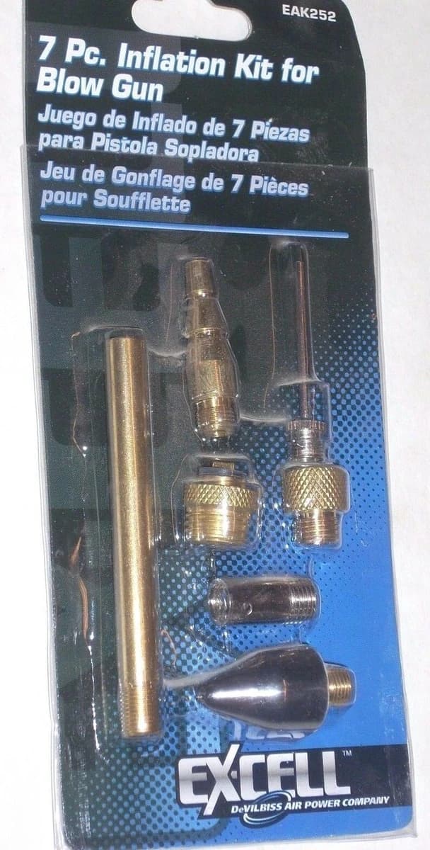 Inflation Kit 7pc for Blow Kit Gun product image