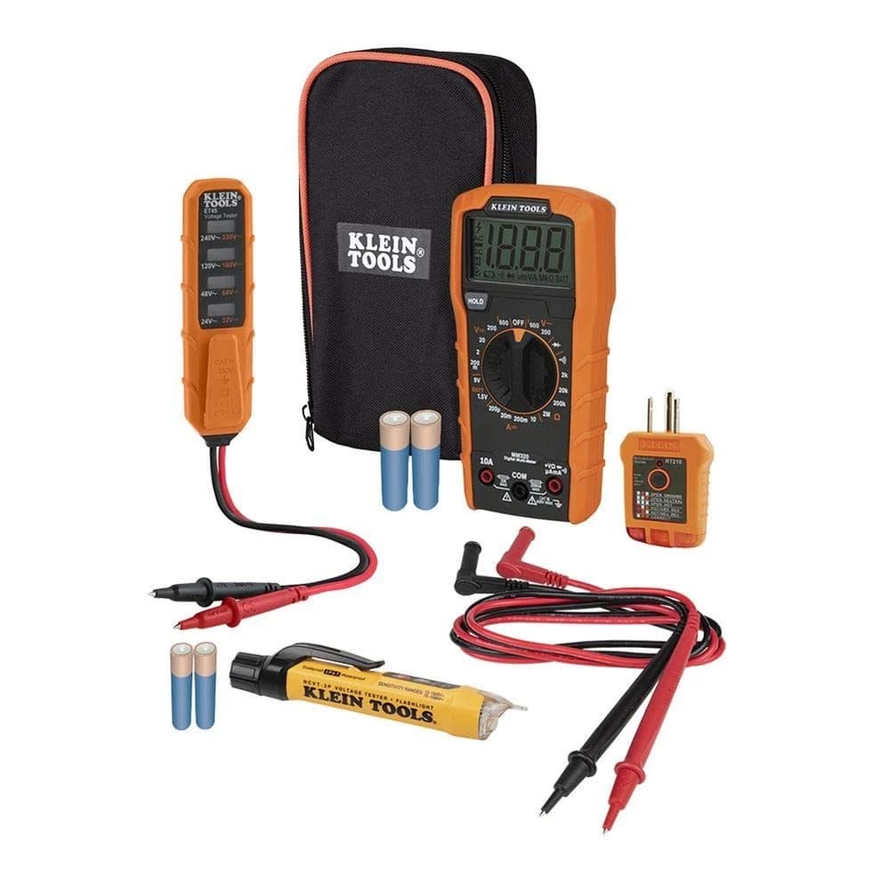 Klein Digital Multimeter Electrical Test Kit, Non-Contact Voltage Tester product image