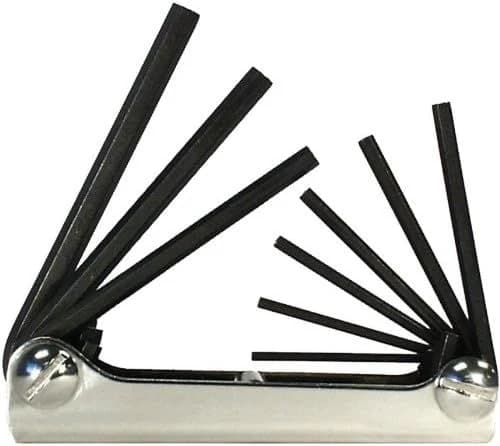 Eklind Classic Fold Up SAE Hex Key Set 9pc (5/64" - 1/4") product image