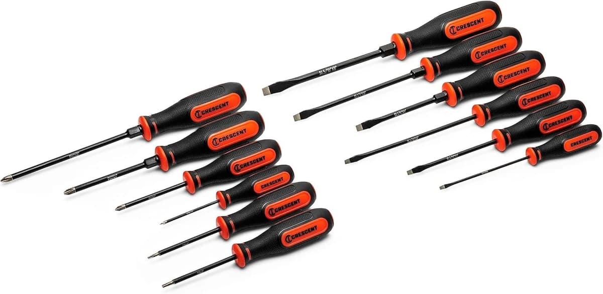 Crescent Screwdriver Set 12pc with Phillips, Slotted, and Torx product image