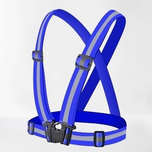 Reflective Elastic Strap - Blue product image