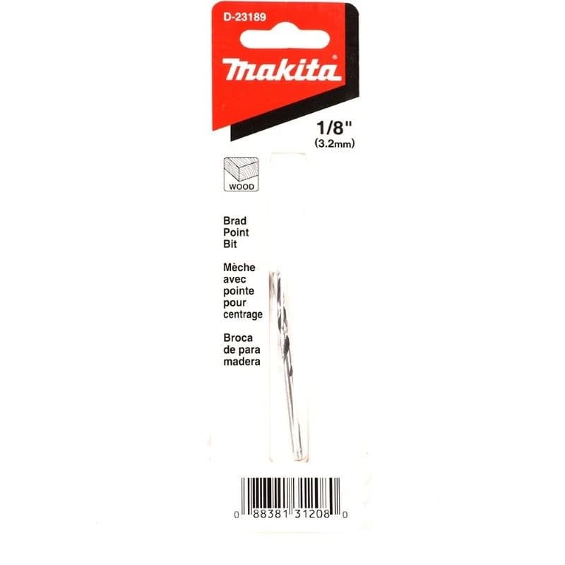 Makita Wood Drill Bits 1/8" x 2 3/4"-MAKITA product image