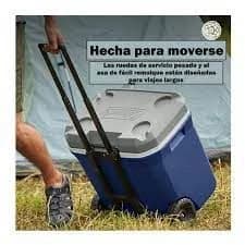 Coleman Cooler 65 Qt 61.5 Lts With Wheels Coleman 101 Cans Blue Gray product image