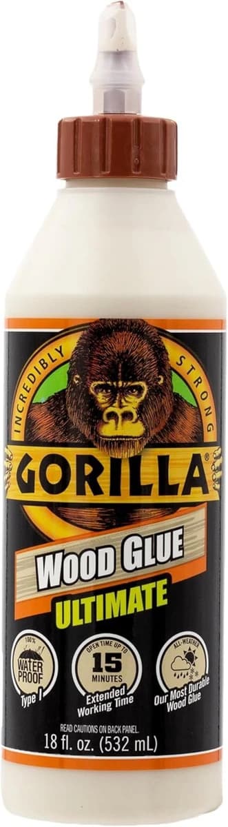 Gorilla Ultimate Wood Glue 18oz product image