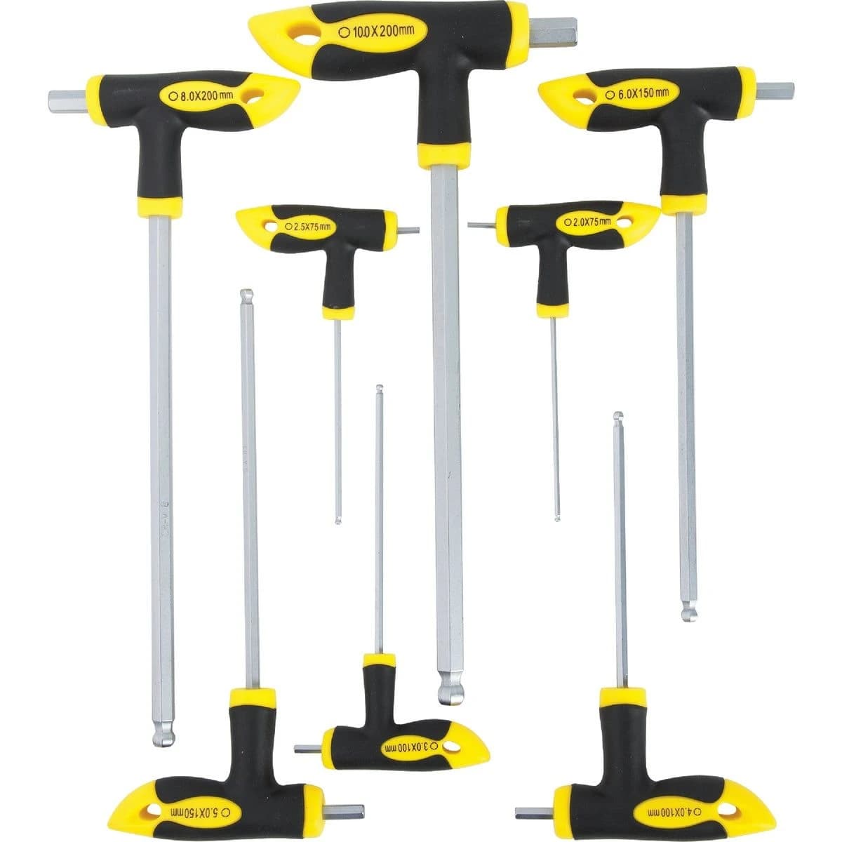 Do it Metric T-Handle Hex Key Set 8pc product image