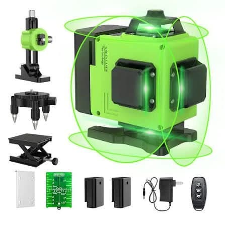 16 Line Laser Level Self Leveling 4x360°Professional 4D Green Cross Line (OC3-16G) product image